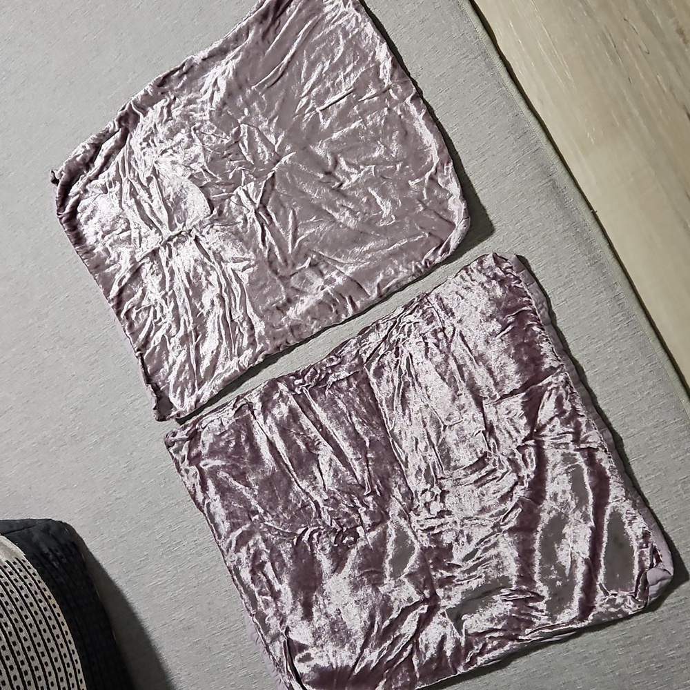 Urban Outfitters Velvet Pillow Shams